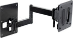 VIVO Black RV TV Mount with Arm for VESA 100x100mm, Mount-VWRV3 | Articulating Extension, Quick Disconnect Plastic Polymer Mount, Low Profile Wall Bracket for Camping Indoor Use, Holds 22 lbs