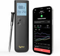 Sync Wireless Bluetooth Smart Meat Thermometer with WiFi | Standalone Base and Control | Unlimited Range | Enhanced 10X Signal for Improved Stability | NIST Certified Accuracy | BBQ Oven Smoker Grill