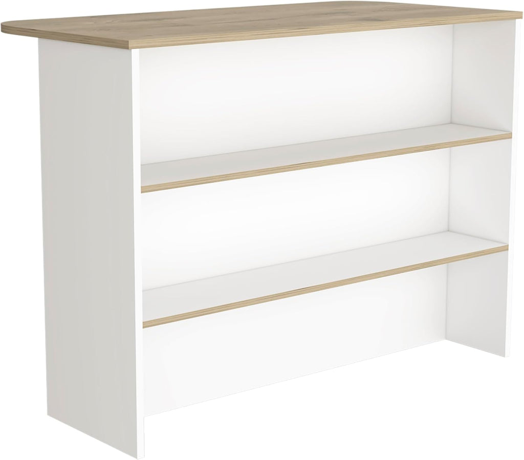 Kitchen Bar Dayton, Kitchen, White/Light Pine