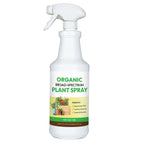 Organic Broad-Spectrum Plant Spray - Foliar Liquid Plant Food in a Spray Bottle for Outdoor Vegetables, Herbs & Flowers | Infused with Soil Enriching Microbes | 32oz, Ready to Use, No Mixing Required
