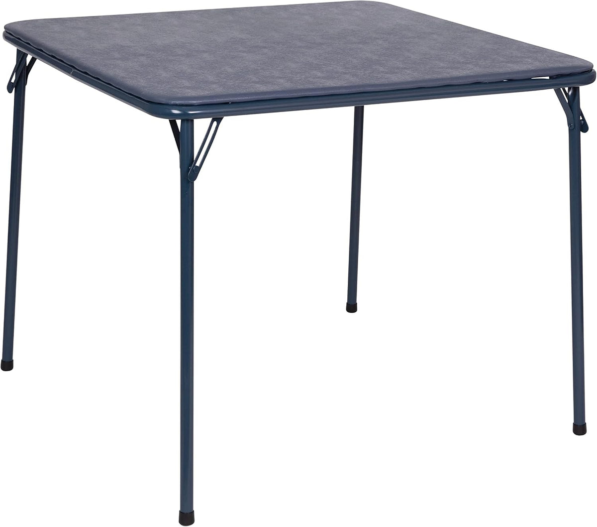 Flash Furniture Madison 5-Piece Folding Card Table and Chair Set, Navy | Portable, Indoor/Outdoor, Event Table and Chairs