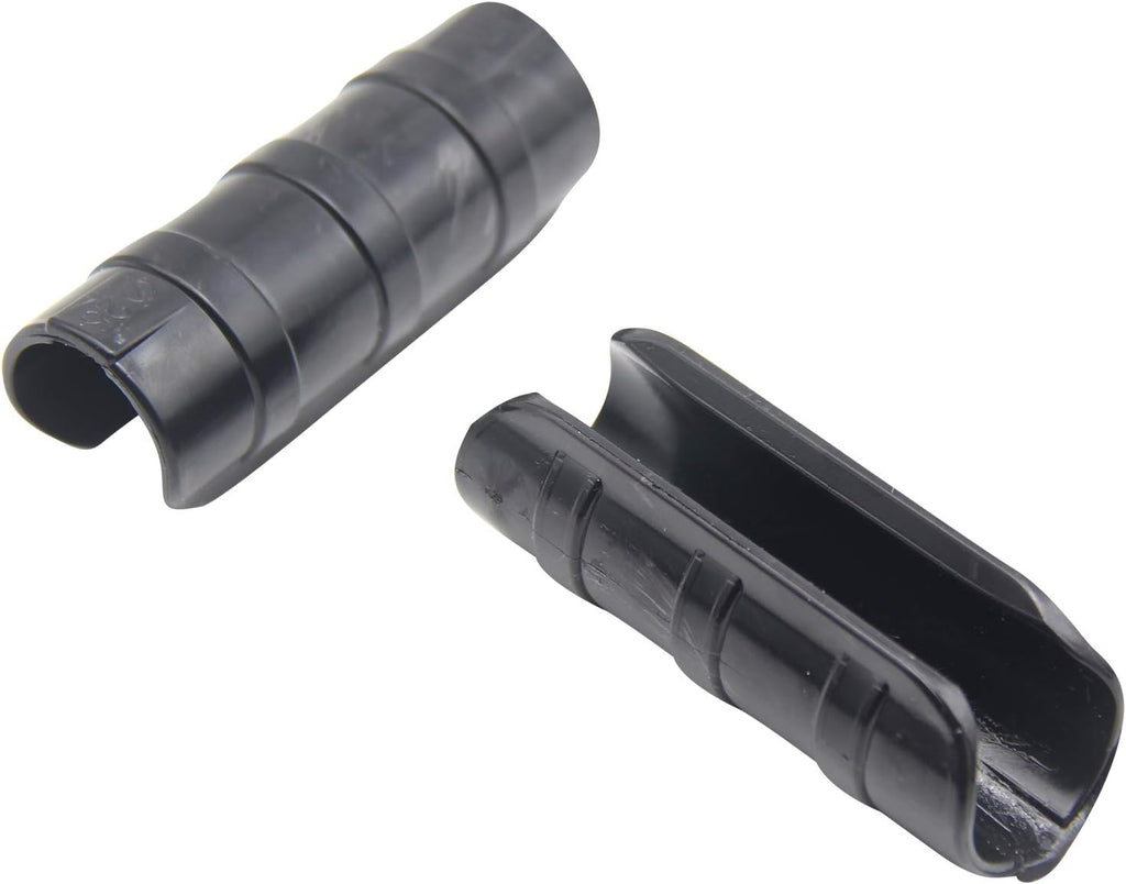 Garden Greenhouse Clips Pack of 10, Black, Outer Diameter 0.94-1.02in, ABS+PC Material, High-Temperature & Cold Resistant