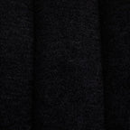 Modern Armless Bed Bench - Channel Tufted Chenille Upholstered, Multi-Use as Couch Daybed Chaise or Ottoman Foot Stool for Living Room, Bedroom, Entryway (69.7", Black)