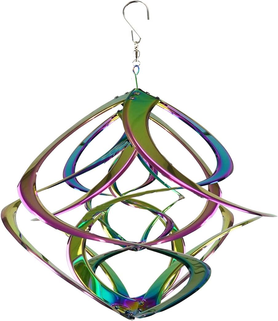 Red Carpet Studios The Original Helix Cosmix Spinner Hanging Triple, 18-Inch, Iridescent