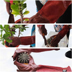 Gardening Gloves for Women/Men,Rose Pruning Long Leather Garden Gloves Thorn Proof