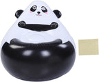 Cute Inflatable Couch Seat with Panda Cartoon, Soft Portable Chair for Garden, Playing in the Garden, Camping or Travel Adventure