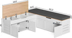 Kikihouse L-Shaped Corner Storage Bench with Cushion, Backless Wood Bench with Hidden Storage, for Dining Nook, Kitchen, Entryway, Cloakroom (Bench+Dark Gray Cushion)