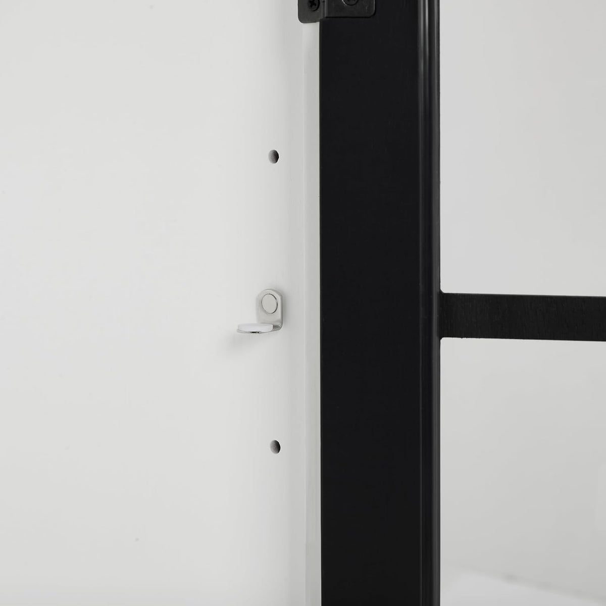 Crosley Furniture Cecily Stackable Pantry Storage Cabinet with Shelves, Kitchen, Dining, or Laundry Room, White/Matte Black