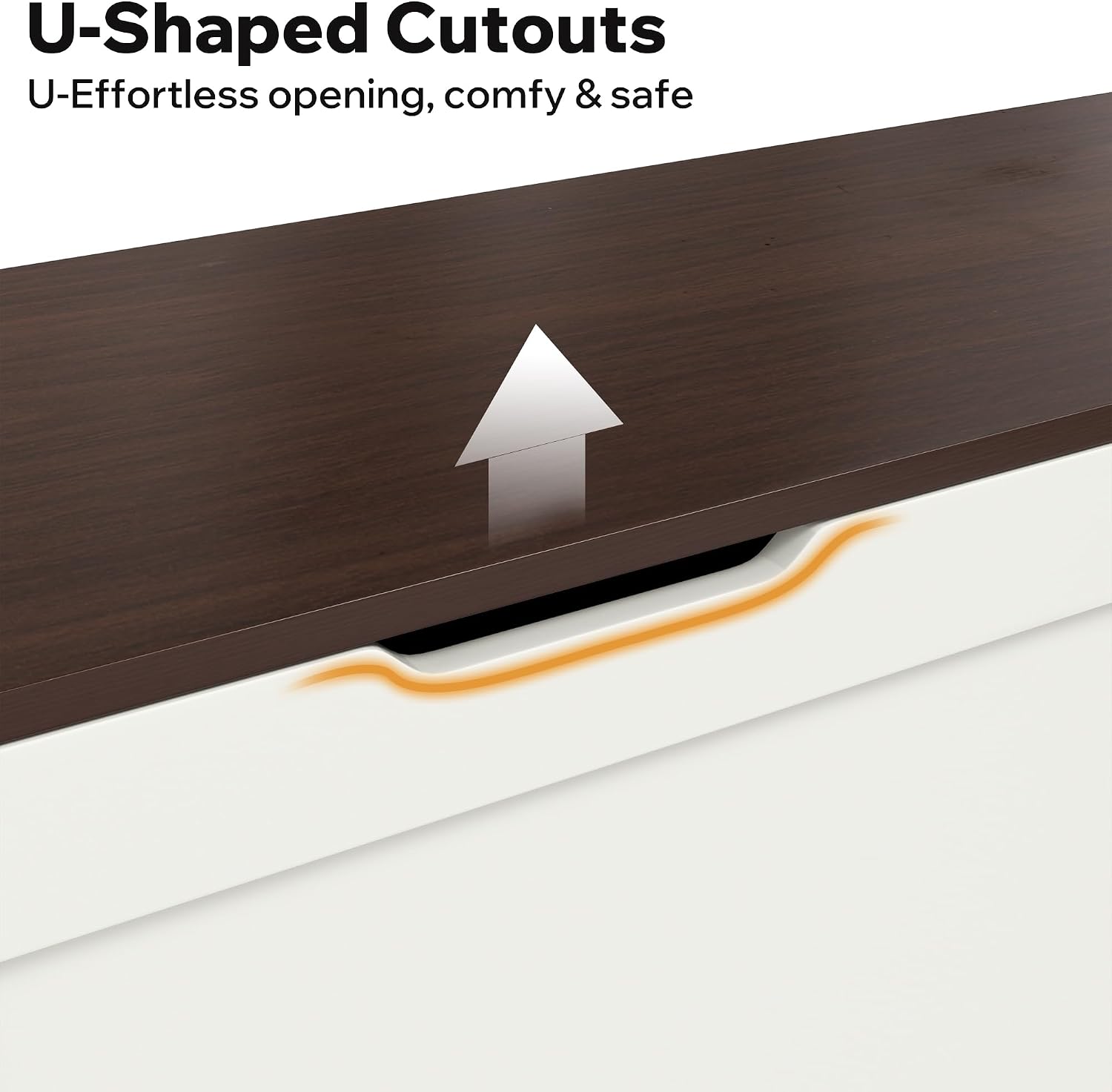 L Shaped Bench with Storage, 63" Breakfast Nook Benches, Kitchen Corner Dining Bench Seating for Entryway Dining Room, Kitchen, Walnut and White