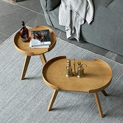 Telephone Table, Solid Side Table,Sofa End Table,Accent Coffee Table,Telephone Tables,End Tables Living Room(Wood-19.68 * 9.44 * 15.94in