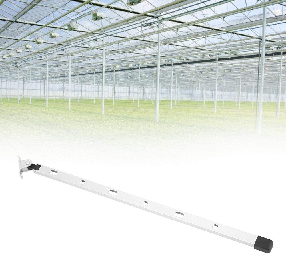 TOPINCN Greenhouse Window Support Manual Aluminum Alloy Greenhouse Window Stay Kit Roof Vent Opening Lever