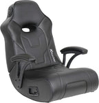 X Rocker Video Gaming Floor Rocker Chair, Built-in Audio, College Dorm Essentials for Guys and Girls, Bedroom, Foldable, Gifts for Gamers