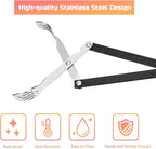 Skyflame Extra Long 20-inch Stainless Steel BBQ Grilling Tong, Barbecue Accessory - Grill Tools for Gas and Charcoal Grills, Kitchen, Baking