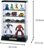 Isetou Acsta I-238 Figure Case Collection Case A403 Clear Black Width 8.7 x Depth 4.0 x Height 13.6 inches (22.1 x 10.1 x 34.6 cm) Adjustable Height Medium Size Figure Storage Figures Display Acrylic