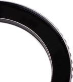 NiSi - Brass Pro 49mm to 77mm Step-Up Ring - Threaded Stepping Adapter Ring, 49mm Male Lens Attachment 77mm Female Filter and Accessory Thread - Matte Black Finish to Prevent Reflections, Brass Alloy