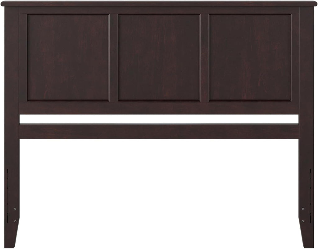 AFI, Madison Queen Solid Wood Panel Headboard, Espresso
