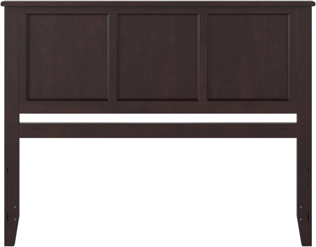 AFI, Madison Queen Solid Wood Panel Headboard, Espresso