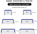 SHEJIZE 20 Pack Royal Blue Satin Table Runner 12x108 Inches Long, Bright Silky Smooth Satin Table Runner Table Decor for Wedding Banquet Christmas Prom Event Birthday Party