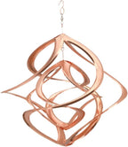 Red Carpet Studios Cosmix Copper Double Wind Sculpture, Large (31056), 20 Inch