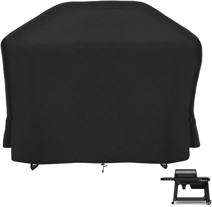 Grill Cover for Traeger Woodridge Elite Pellet Grill TFC97XLH, Outdoor Griddle Cover for Traeger Elite/Pro Pellet Smoker Grill, Waterproof BBQ Grill Cover for All Weather