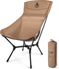 ONETIGRIS OasisFlex Camping Chair,High Back Folding Chair with Carry Bag,Great for Camping,Beach,Picnic,Park,Lawn,Sports and Outdoor Events