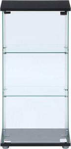 不二貿易(Fujiboeki) 3 Tiers Glass Collection Case, 高さ86cm, Clear