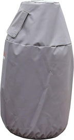 Propane Tank Cover Fits 30-Pound Steel Propane Cylinder Cover for RV Trailer, Brown.