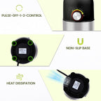 Smoothie Blender,1000W Max Blenders for Shakes and Smoothies in Kitchen, With Two Portable Bottle and Spout Lids(1 * 27oz&1 * 6.7oz),Coffee Grinder, 3 Modes Nutritional Recipe Blender,Black
