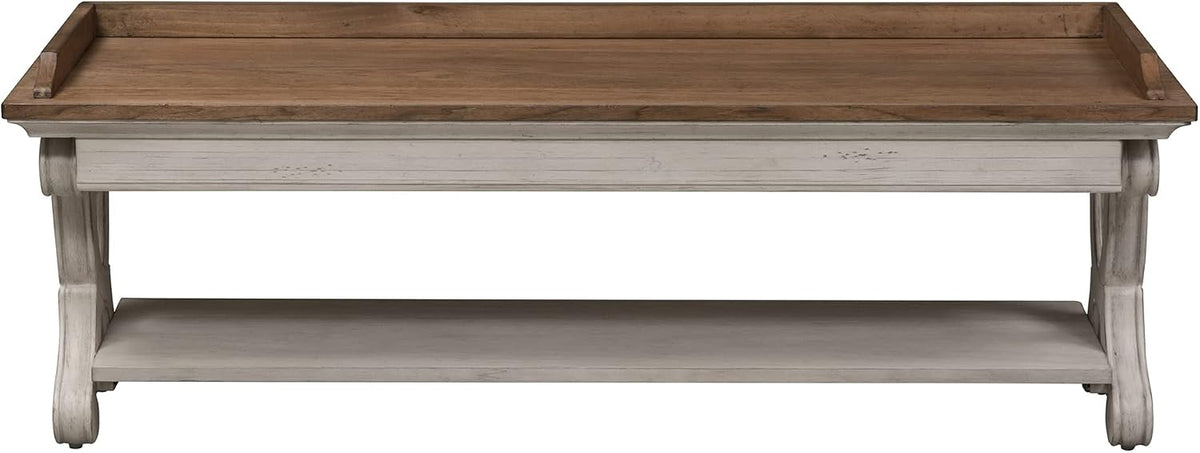 LIBERTY FURNITURE INDUSTRIES, INC. Farmhouse Reimagined Bed Bench