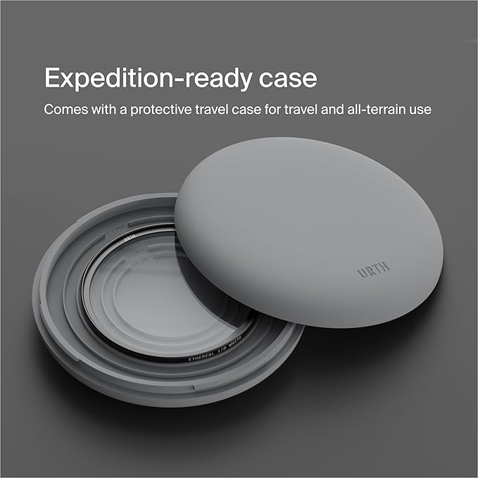 Urth 67mm Magnetic Ethereal White Mist ⅛ Diffusion Lens Filter (Plus) — Cinematic Effect, 20-Layer Nano-Coated Light Dispersing Particles