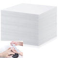 400 Sheets Nail Dust Collector Filter Paper Disposable Nail Dust Suction Collector Filters Nail Paper Sheets Portable Dust Collector Filter for Nail Salon Spa Tech Nail Supplies Accessories