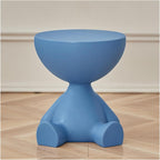 Green Coffee Table,Side Table, Mini Sofa Nightstand, Unique Small End Tables Accent Balcony Office, End Tables with Storage, Bedroom, Small Spaces, Easy Assembly(Blue)