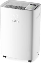 6500 Sq.Ft Energy Star Dehumidifier for Basement Home, ANDTE 120 Pints Large Room Dehumidifiers Efficient with Drain Hose & 1.32 Gal Tank, Smart Humidity Control, Touch Control Panel, Auto Defrost