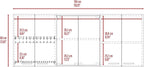 2 Piece Kitchen Set with Island Cart and Wall Cabinet | Includes pre-drilled holes for assembly