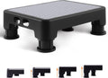 CHIKILLA Adjustable Step Stool for High Beds and Cars, 650lb Heavy Duty Bed Step for Elderly, Non-Slip Mobility Platform for Bathtub, Kitchen, SUV, 4 Height Levels 3.4-5.4" Portable Stair Assist, Gray