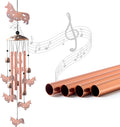 Dachshund Wind Chimes - Handcrafted Brass Unique Outdoor Musical Decor for Garden,Patio & Nursery, Memorial Day Gifts for Mom/Wife/Daughter, Whimsical Yard Decorations with Soothing Tones