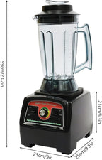 Professional Smoothie Blender, 2800W Commercial Blender for Smoothies, Shakes, Frozen Drinks and Food Blending, Adjustable Speed Blenders for Kitchen with 132-oz Pitcher