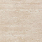 Acme Leonardo Dining Table in Travertine Top & Dark Oak