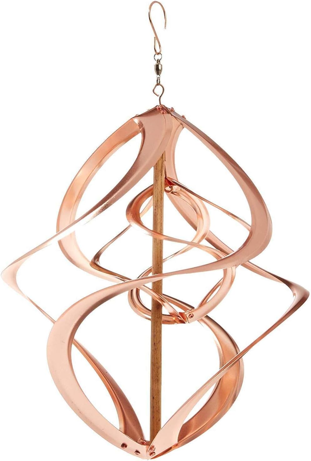 Red Carpet Studios Cosmix Copper Double Wind Sculpture, Small (31058), 14 Inch