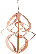 Red Carpet Studios Cosmix Copper Double Wind Sculpture, Small (31058), 14 Inch
