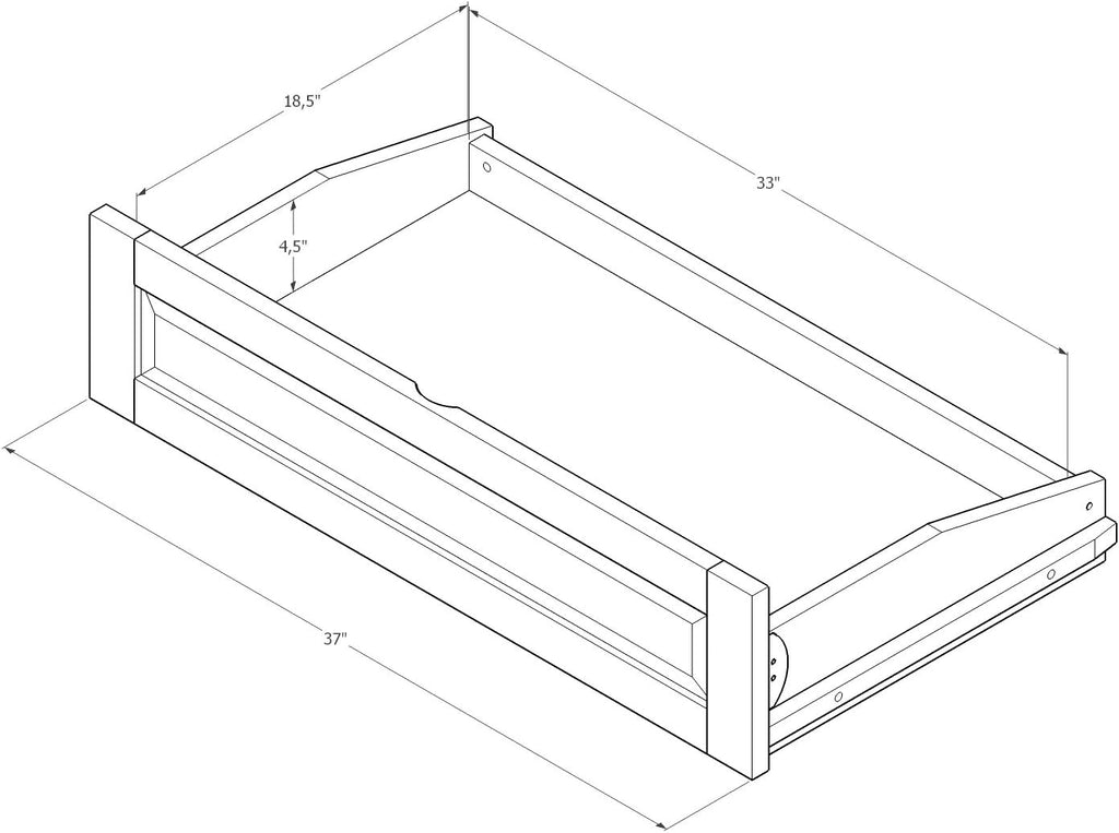 Kodiak Furniture Tucson Full Size Futon Set, Oregon Trail Saddle