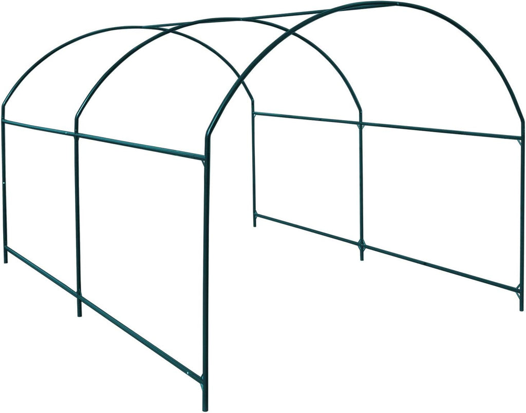 Strong Camel Greenhouse Replacement Frame for Outdoor Larger Hot Garden House , Support Arch Frame Climbing Plants/Flowers/Vegetables (10' X7'X6', Frame)