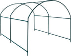 Strong Camel Greenhouse Replacement Frame for Outdoor Larger Hot Garden House , Support Arch Frame Climbing Plants/Flowers/Vegetables (10' X7'X6', Frame)