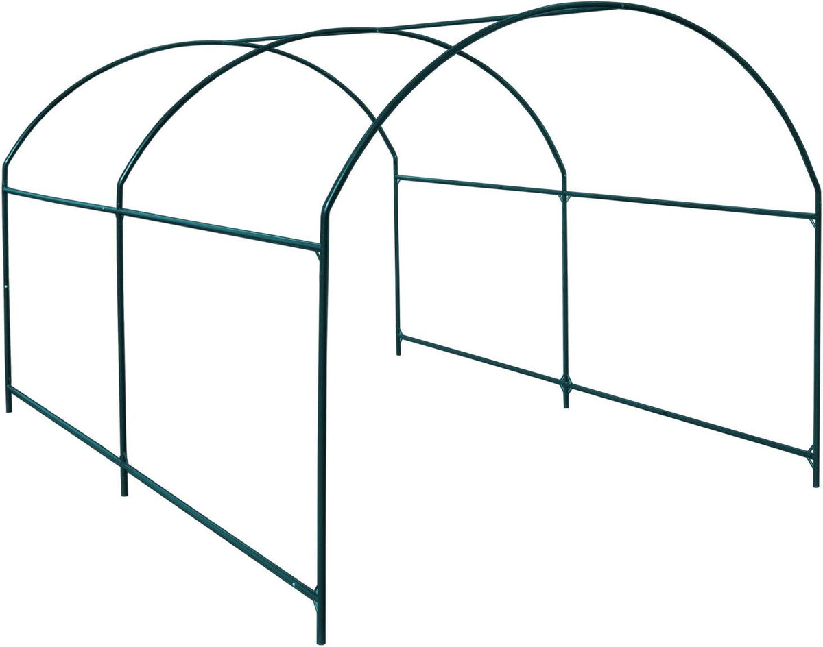 Strong Camel Greenhouse Replacement Frame for Outdoor Larger Hot Garden House , Support Arch Frame Climbing Plants/Flowers/Vegetables (10' X7'X6', Frame)