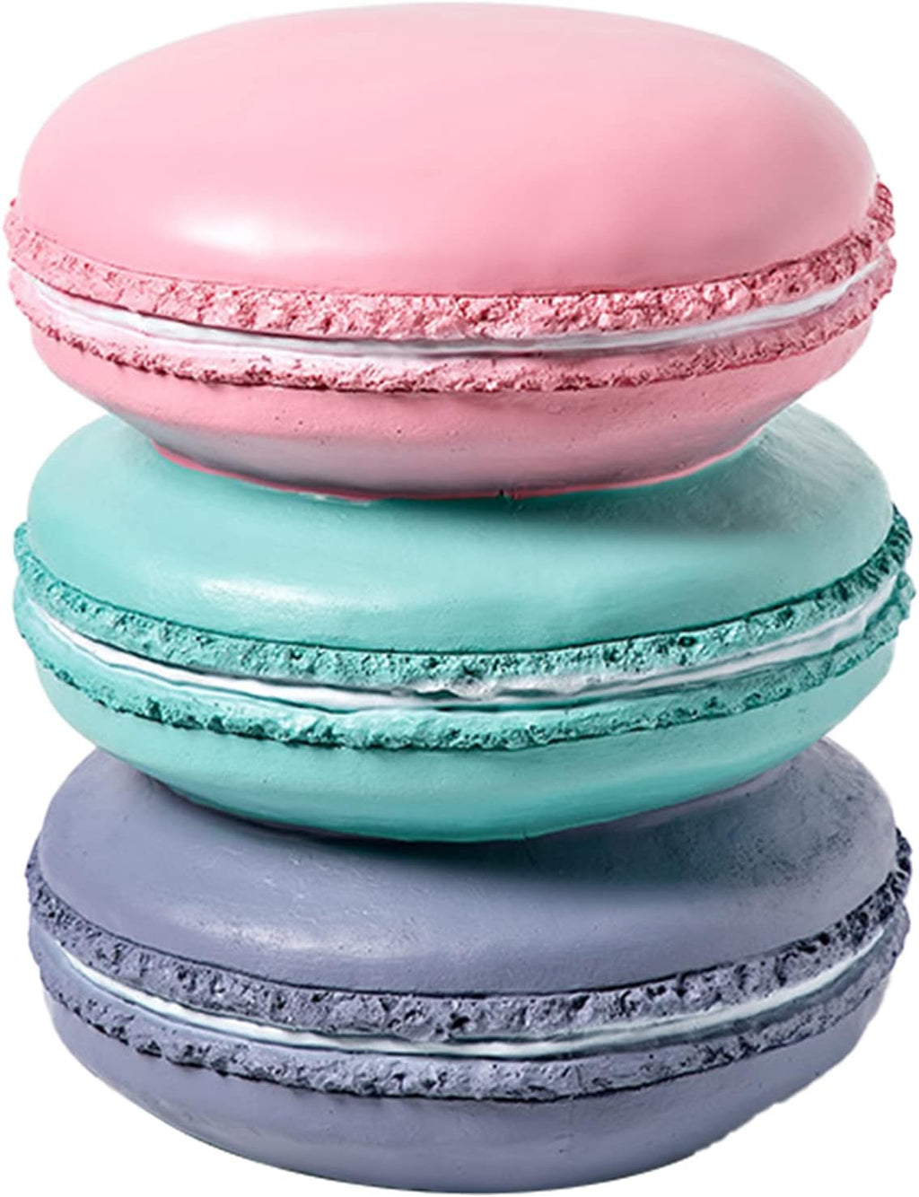 Food Shoe Changing Stool, Comfortable Ingenious Simulated Food Stool Fun Decorative Lightweight for Home (Sweetheart Cookie)