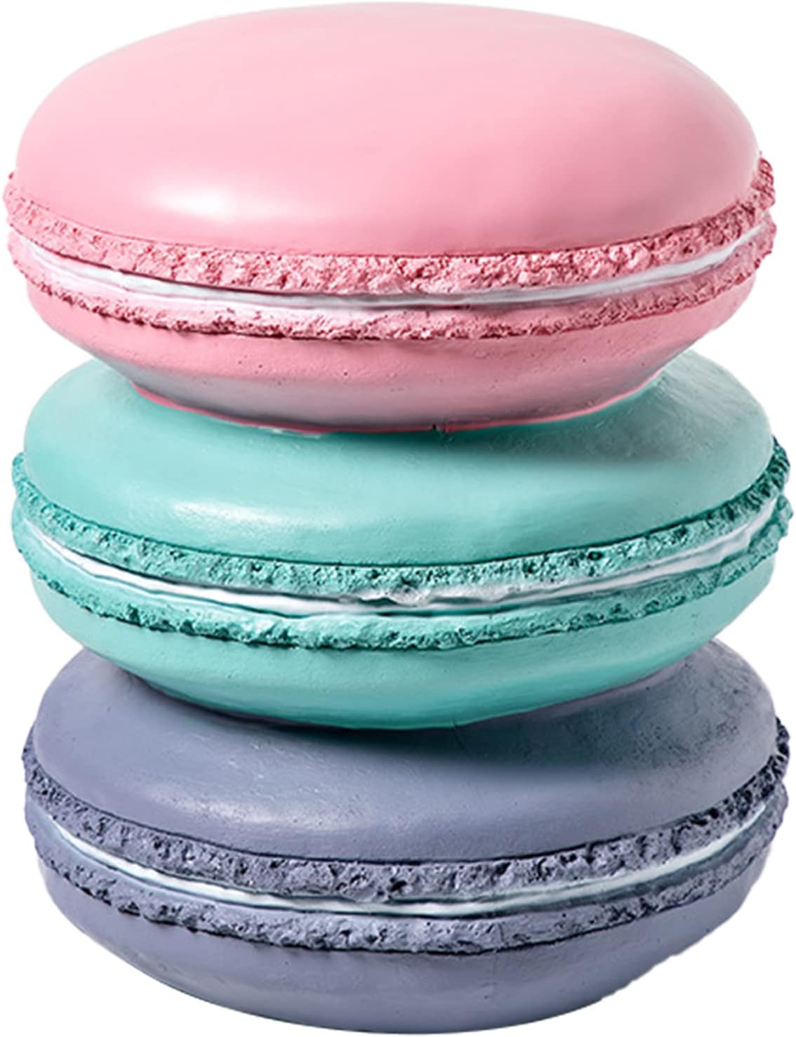 Food Shoe Changing Stool, Comfortable Ingenious Simulated Food Stool Fun Decorative Lightweight for Home (Sweetheart Cookie)