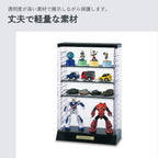 Isetou Acsta I-238 Figure Case Collection Case A403 Clear Black Width 8.7 x Depth 4.0 x Height 13.6 inches (22.1 x 10.1 x 34.6 cm) Adjustable Height Medium Size Figure Storage Figures Display Acrylic