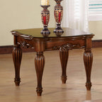 2 PS Luxury End Tables, Cherry Finish