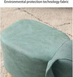 Low Stool Cartoon Footstool, Solid Wood Sofa Stool, Elephant Shape Home Shoe Changing Stool, Side Table Foot Stool Stable