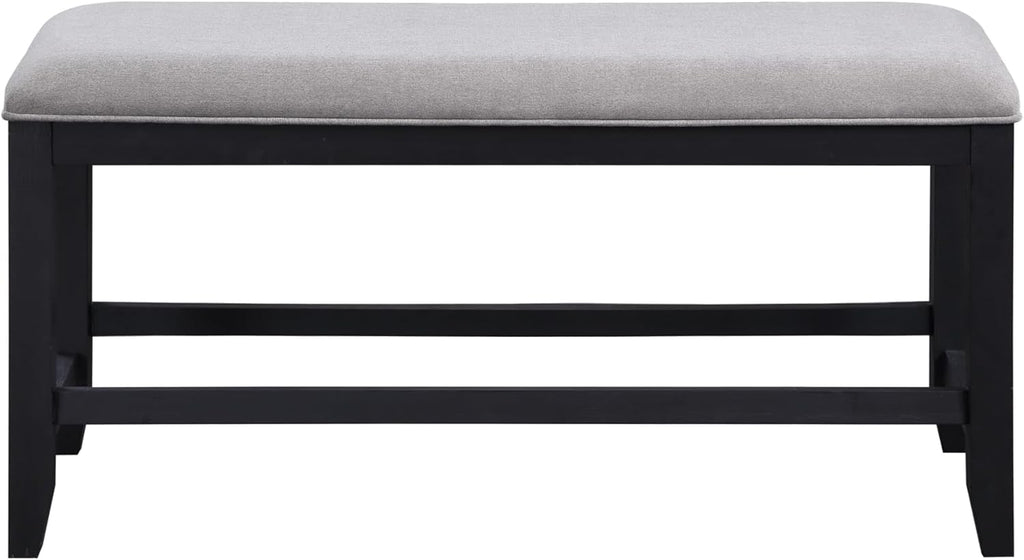 Steve Silver Furniture Yves Counter Bench Grey